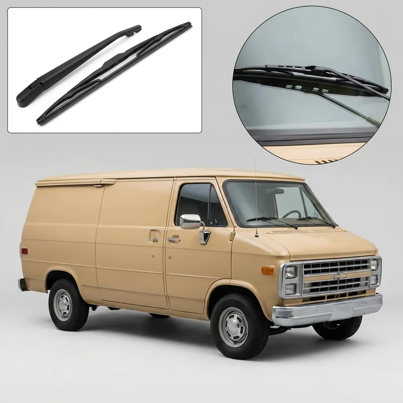 Driver Side Wiper Blade for Chevrolet G10 Van (1964 - 1974) - 1